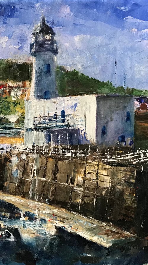 The Lighthouse, Scarborough by Andrew Moodie