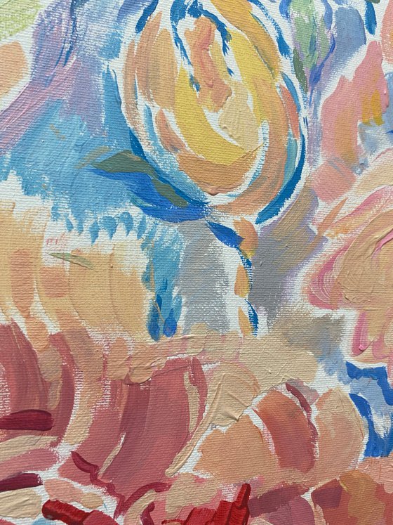 Morning Garden Peonies