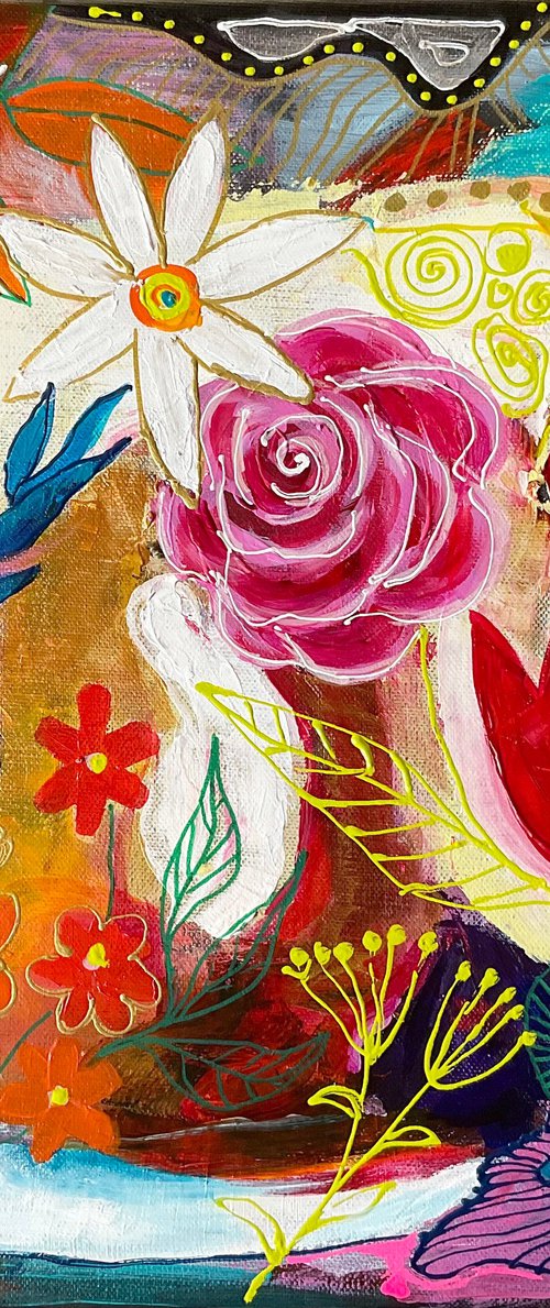 Three Tulips by Angelina Doseva