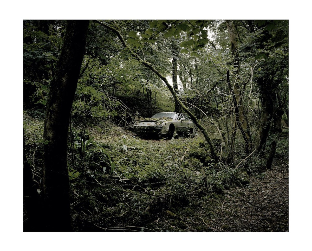 Porsche 924, Compton Martin, 2018. by John Angerson Studio