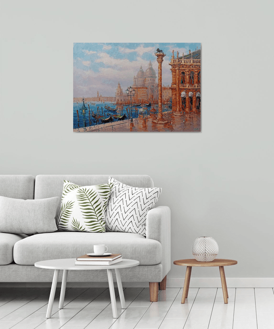 Venice (70x100cm, oil painting, ready to hang)