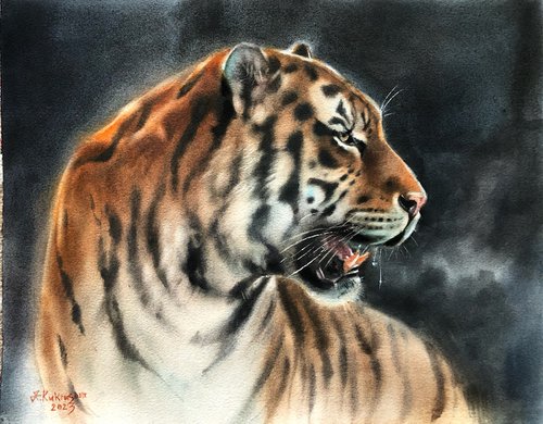 Tiger by Irina Kukrusova
