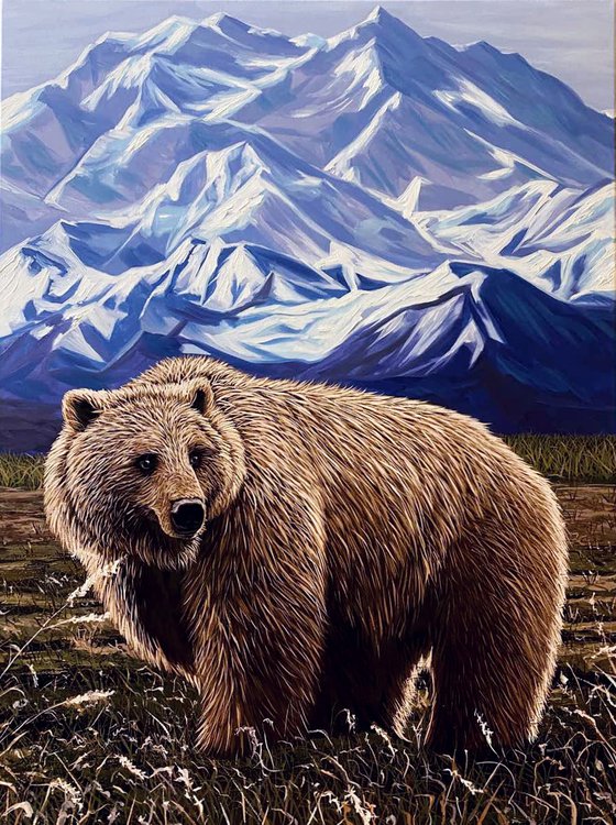 Brown Bear. Mountains- wild life / wild animal / animalism