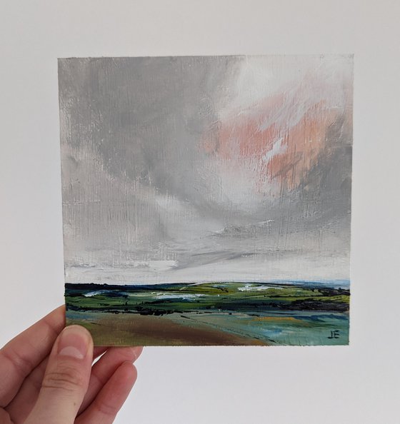 Miniature Cleeve Hill Landscape