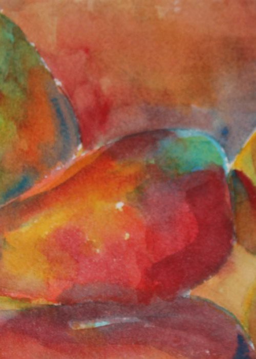 Three Pears by Bronwen Jones