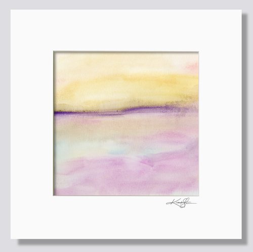 A Serene Journey 2021-21 - Abstract Painting by Kathy Morton Stanion by Kathy Morton Stanion