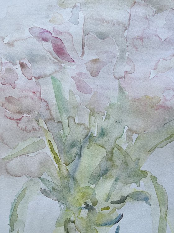 Peonies 40x60cm 2025