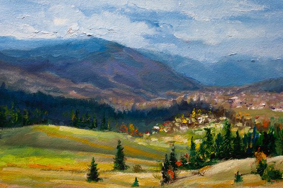 "Mountain landscape" autumn