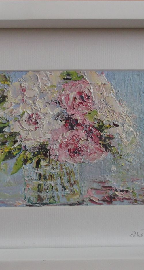 Fragrant Rose original art by Therese O'Keeffe