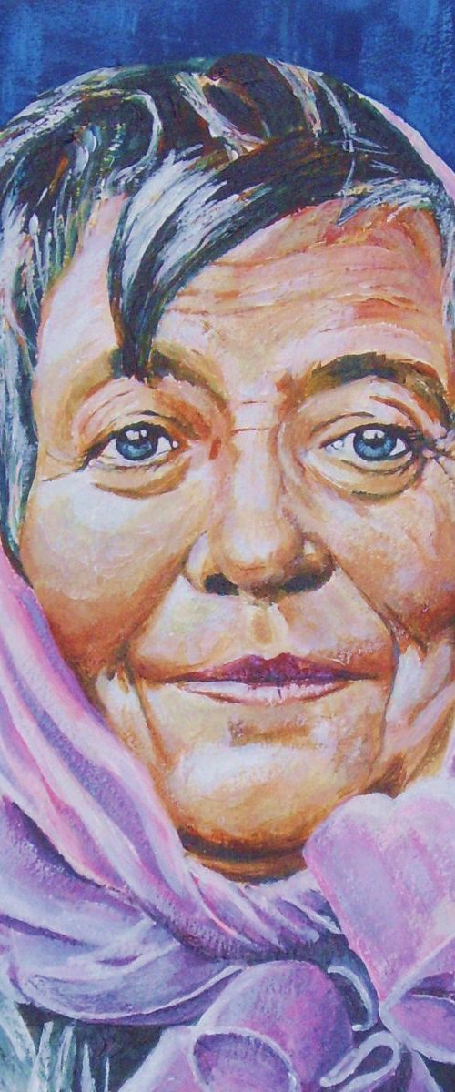 Manx Farm Lady by Max Aitken