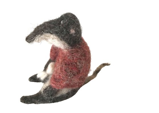 Felted wool Architect shrew