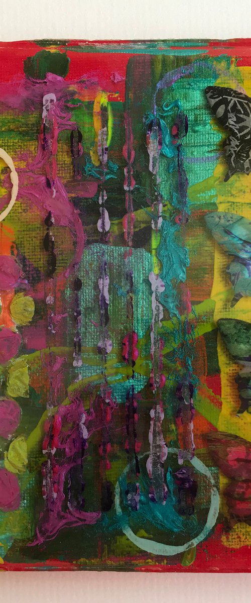 Mini Abstract Collage #1 by Hernan Reinoso