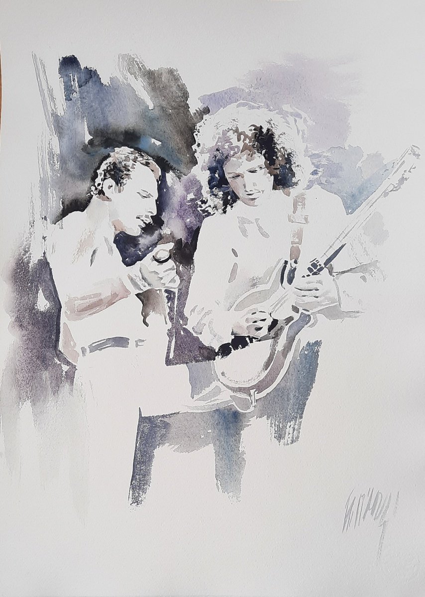 Freddie and Brian by Boyana Petkova