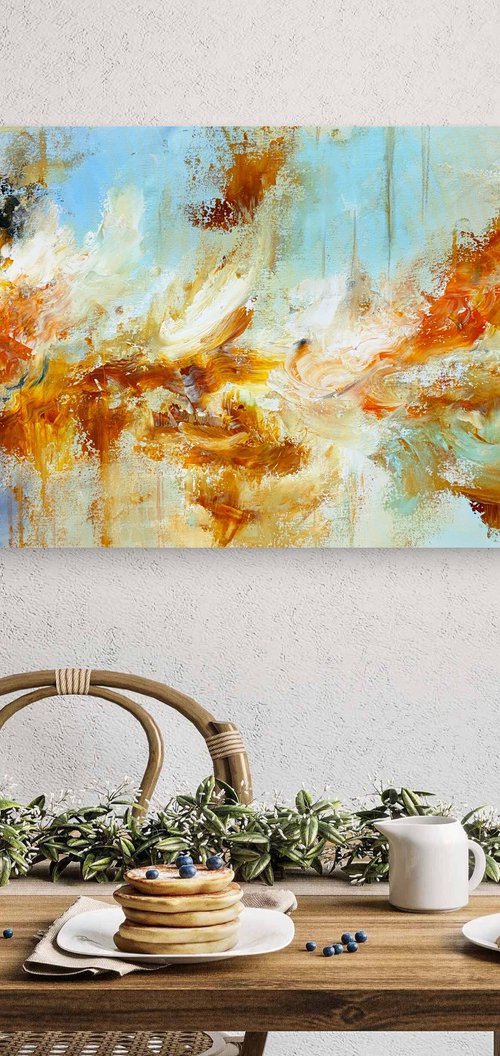 Gilded Landscape by Andrada Anghel