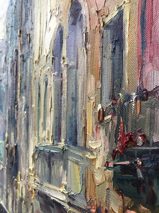 "Venice" original oil painting 70x50