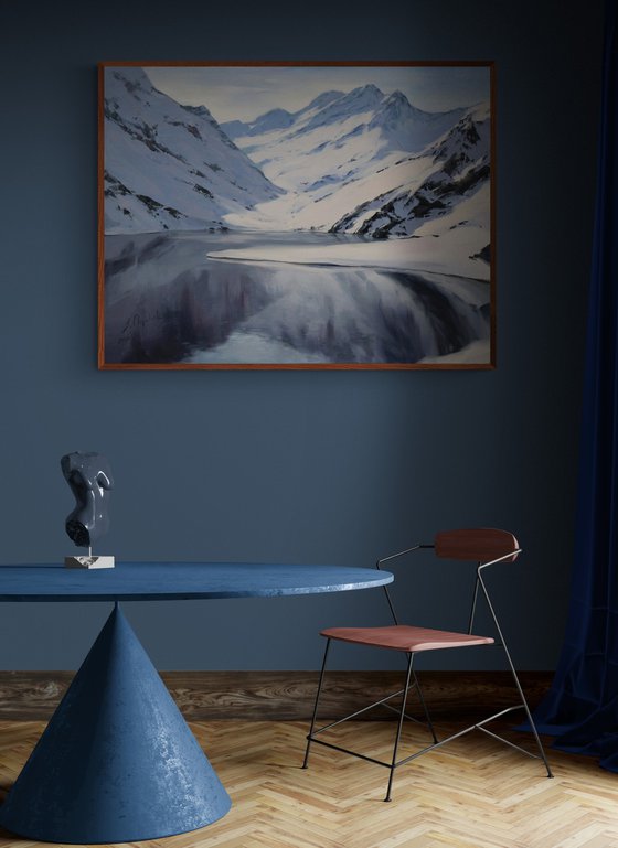 "Silver of winter"