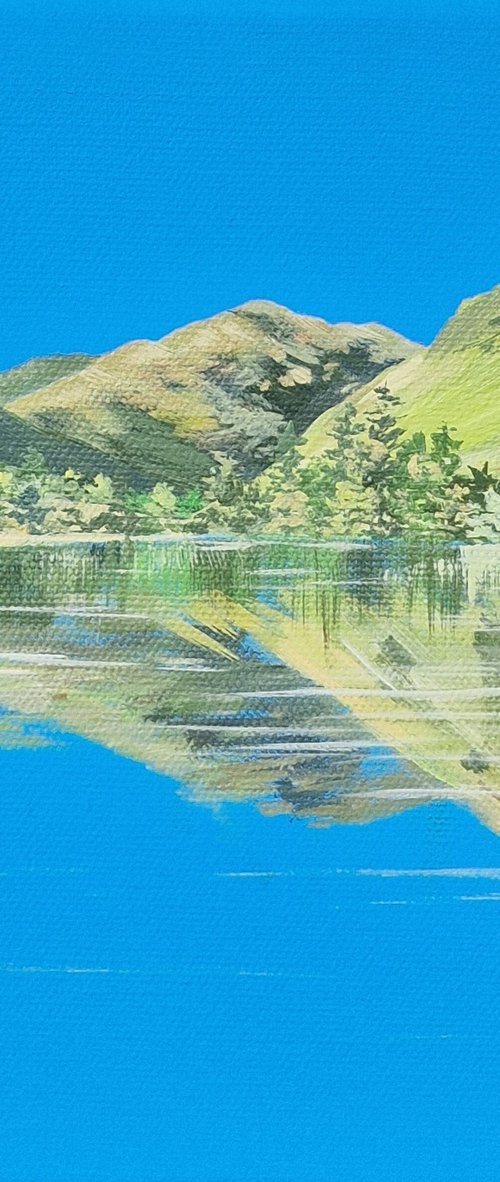Ullswater reflections by Sam Martin