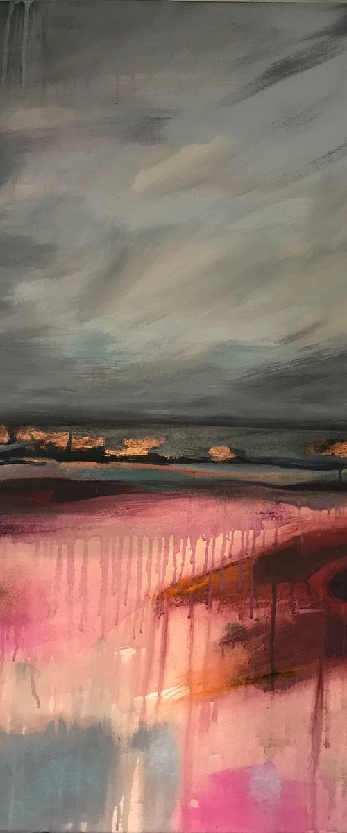 A Norfolk landscape by Amanda Lakin Art