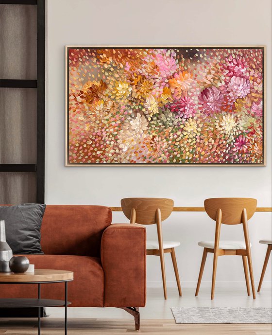 Fireworks of Blooming Petals