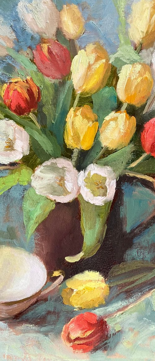 Tulip Bouquet #4 by Ling Strube