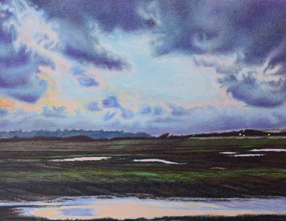 Sky Over Rye Harbour Nature Reserve