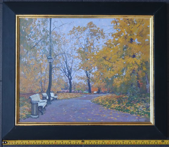 Autumn in Tsaritsyno Park