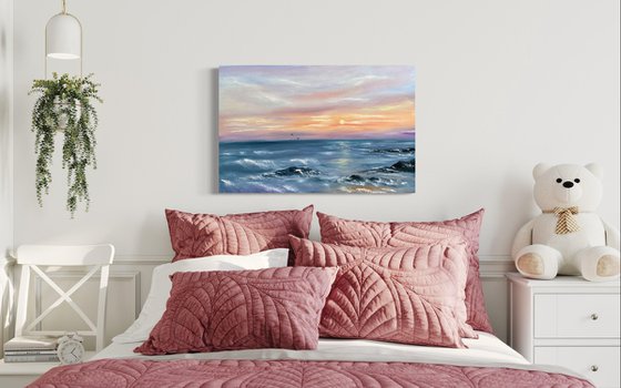 Paeceful mood - series Dreams seascape