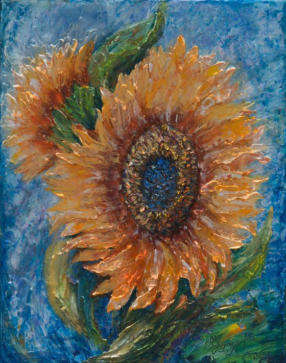 Sunflower - 11 x 14 x 0.5 in