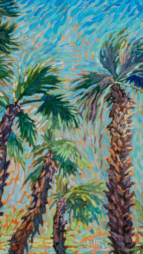 Egypt Palms by Lilit Vardanyan