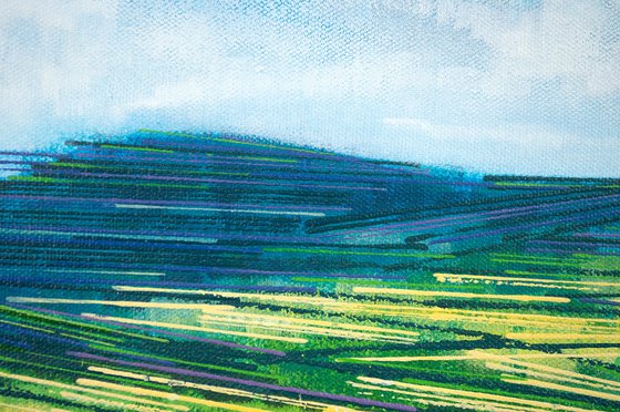 Peak Hill In Summer