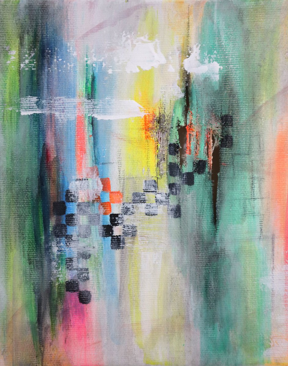 Abstract Painting By Szilvia Ipacs 