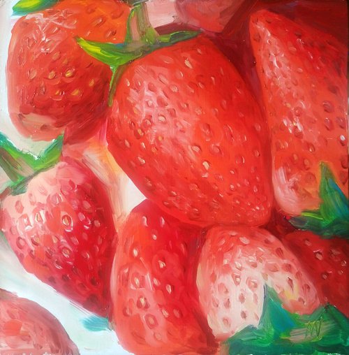 Strawberry. by Mag Verkhovets