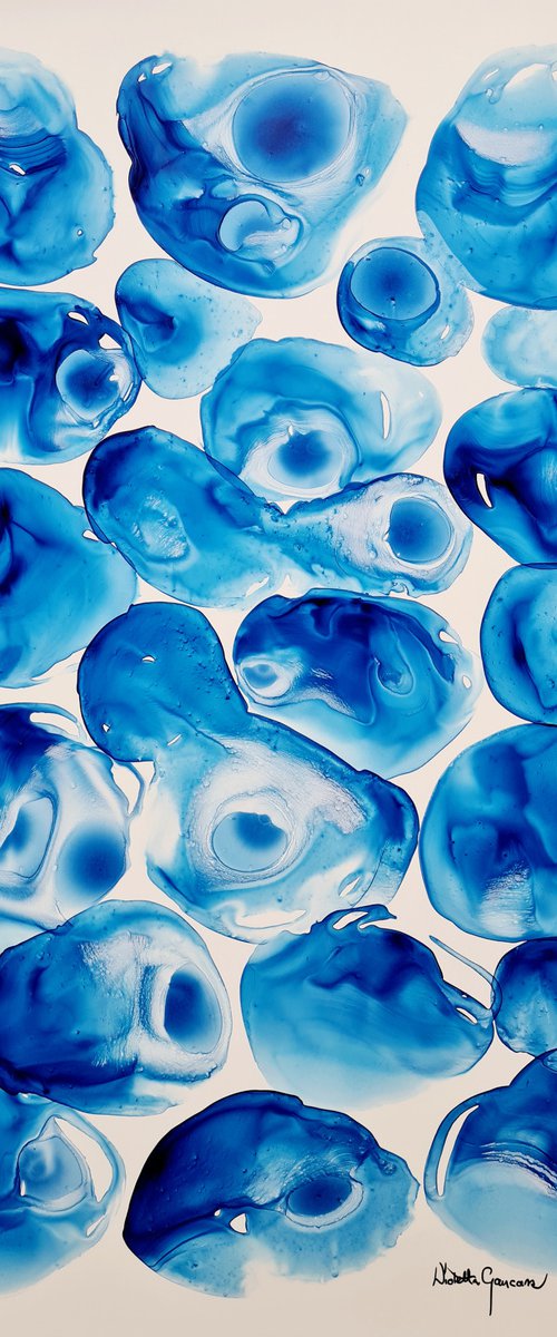 Blue Symphony 3 by Wioletta Gancarz