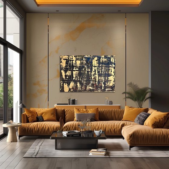 Gold Leaf 120x80x2
