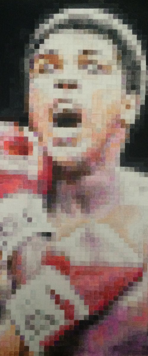 Pixel Muhammad Ali by A-criticArt