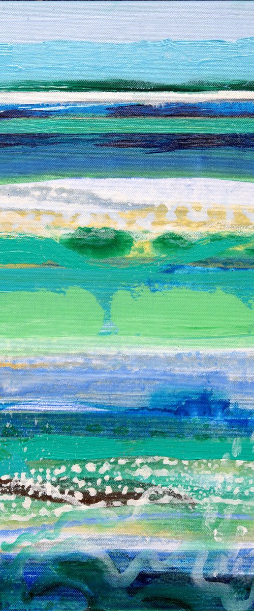 Blue Tide 1 by Elizabeth Anne Fox