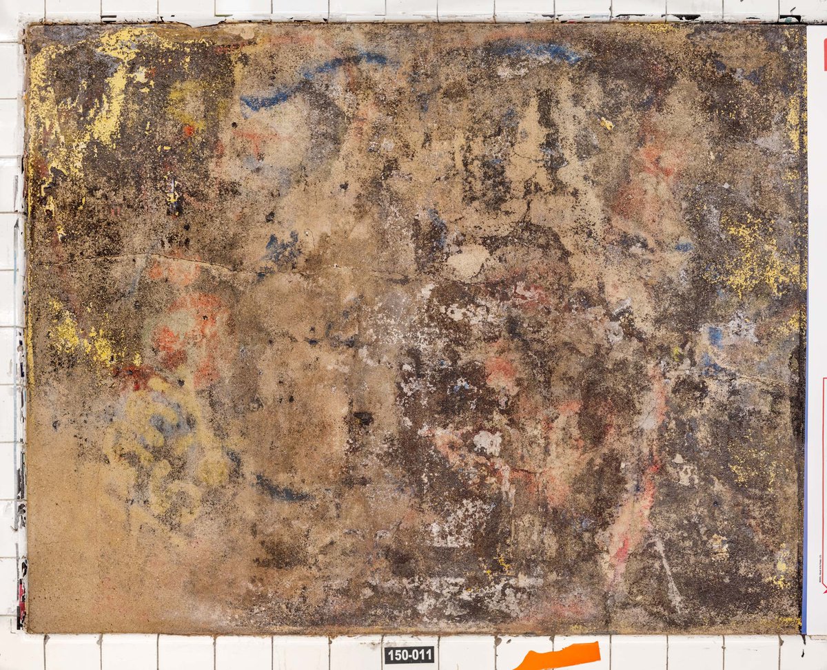 wall cut, 150-011, 155th St., IND Eighth Ave. Line, New York City by Barton Lewis