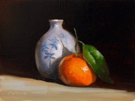 Clementine and Vase