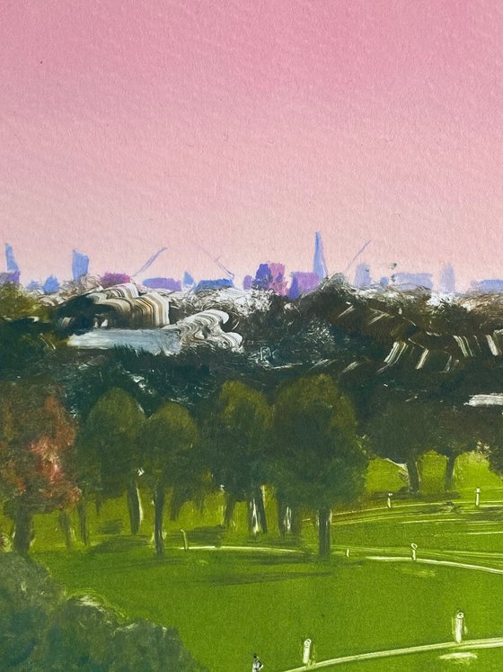 London, View South From Primrose Hill