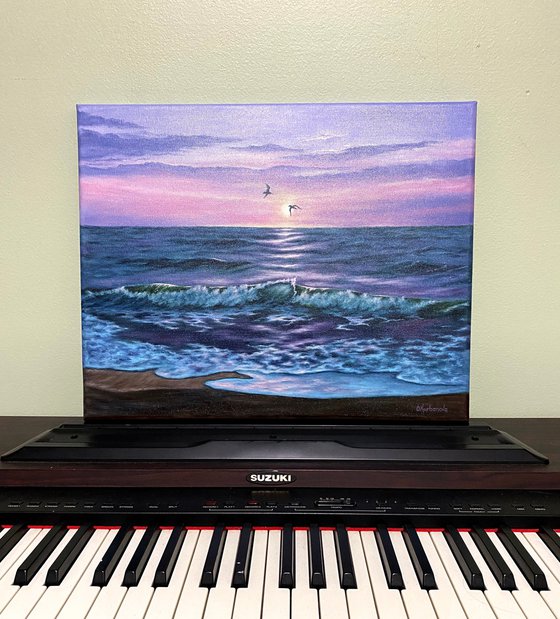 Purple sunset