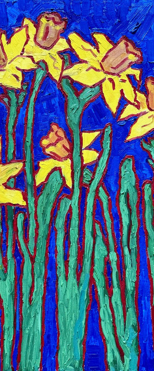 Daffodils by Ekaterina Dutkevich