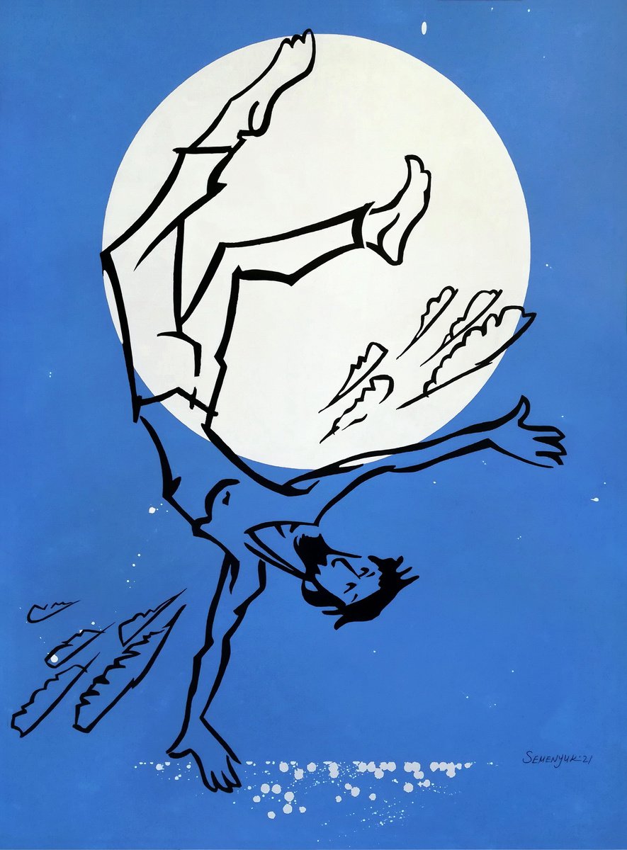 Dancing Icarus by Evgen Semenyuk