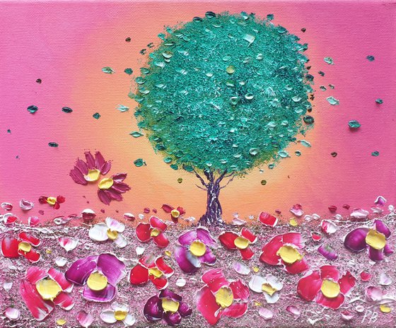 "Passion Tree & Flowers in Love"