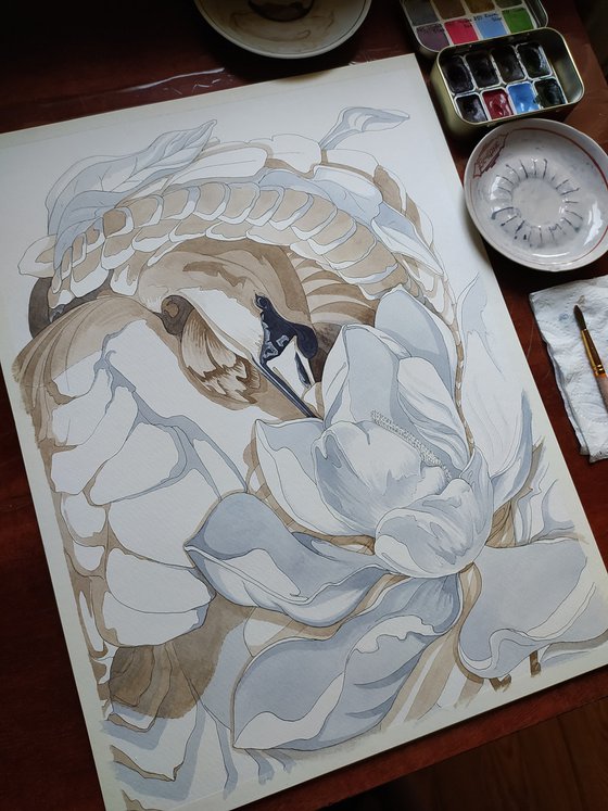 Dance of the Blue Swan