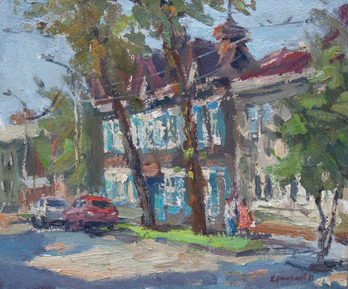 Urban landscape by Yuri Ermolaev