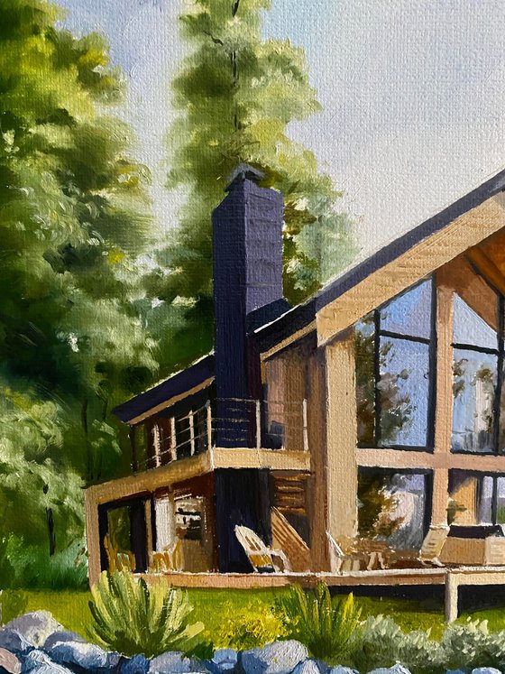 A house by the lake