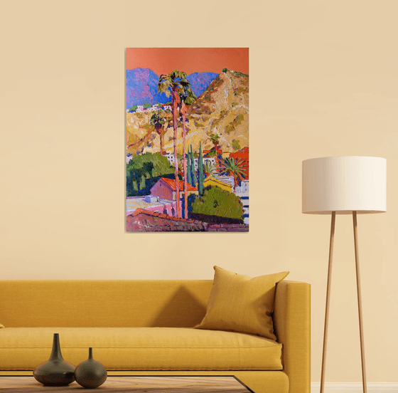 Landscape with Two Palms, Hollywood