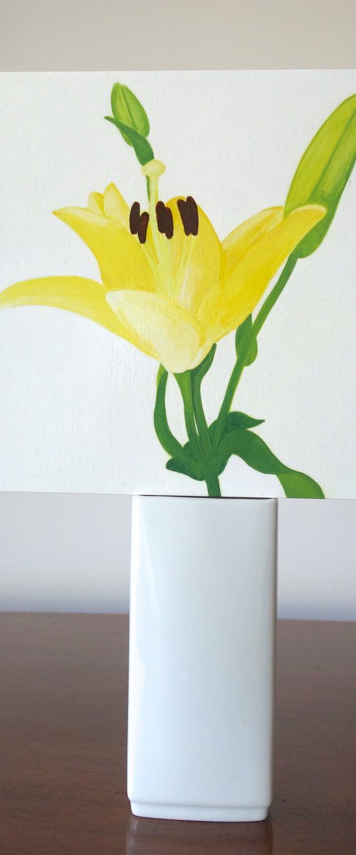 Yellow Lily by Susan Porter
