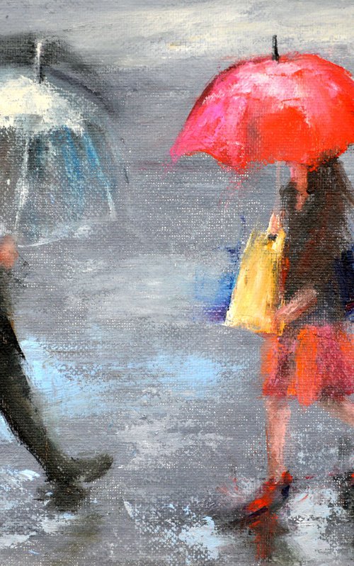 Two Under the Rain by Elena Lukina