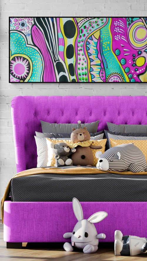 Geometric abstraction #16 by V+V Kniazievi